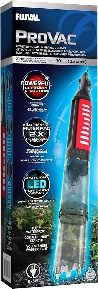 Fluval Pro Vac Pilli Dip Süpürgesi
