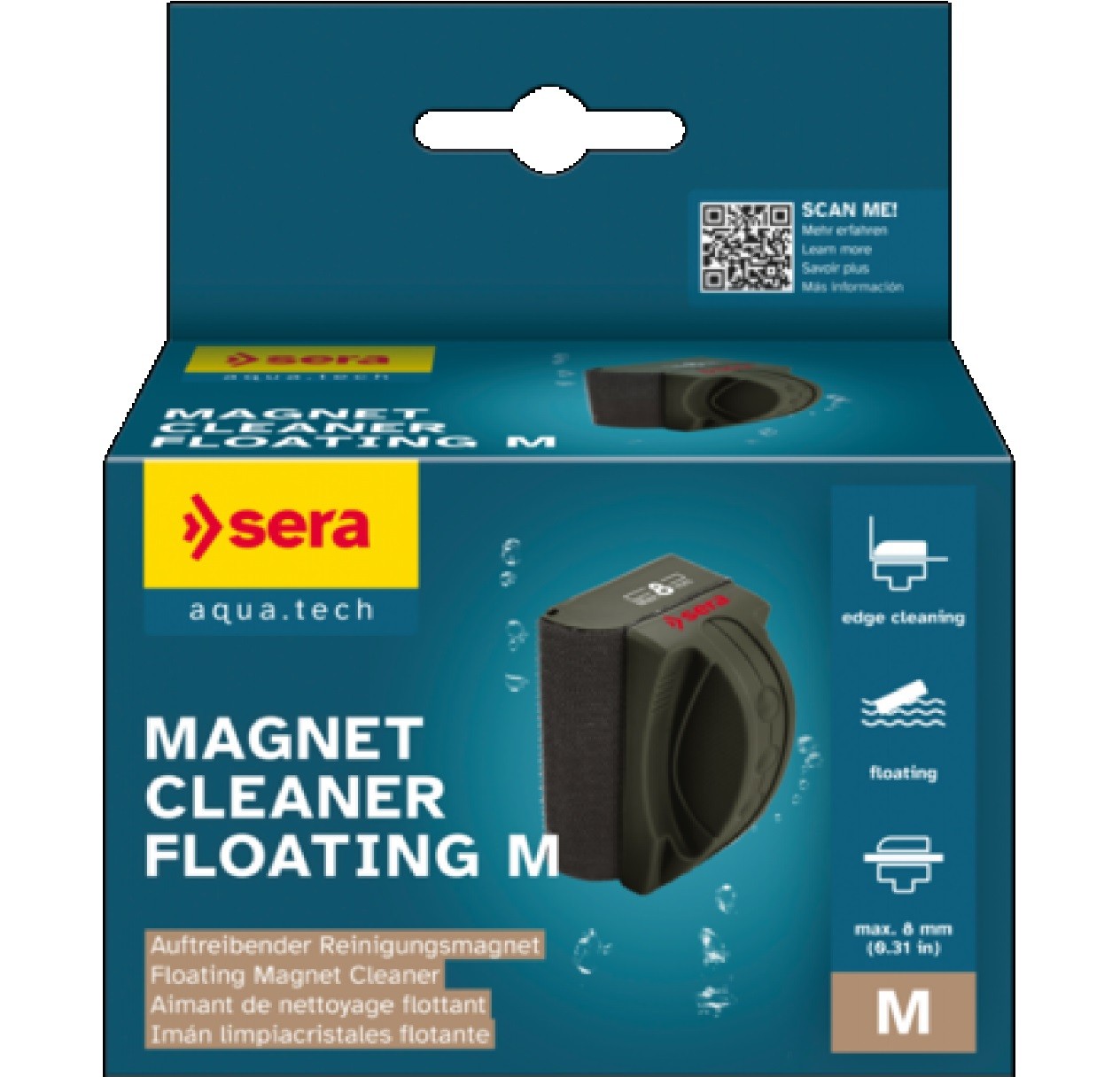 SERA Magnet Cleaner Yüzen Cam Sileceği M