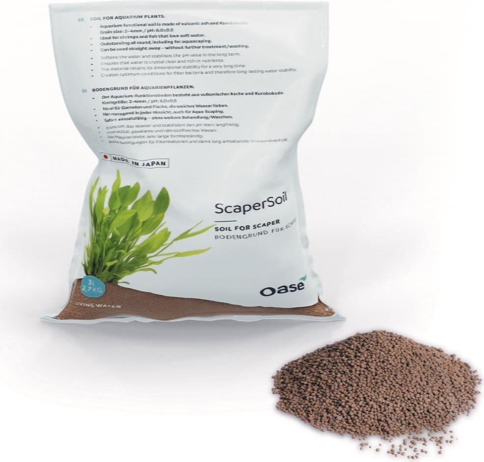OASE ScaperLine Soil 3lt Brown Aktif Toprak