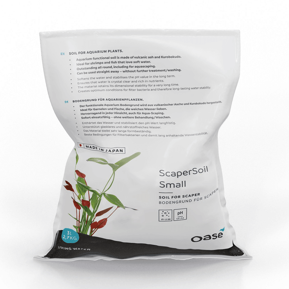 OASE ScaperLine Soil Small 3 l Black Aktif Toprak