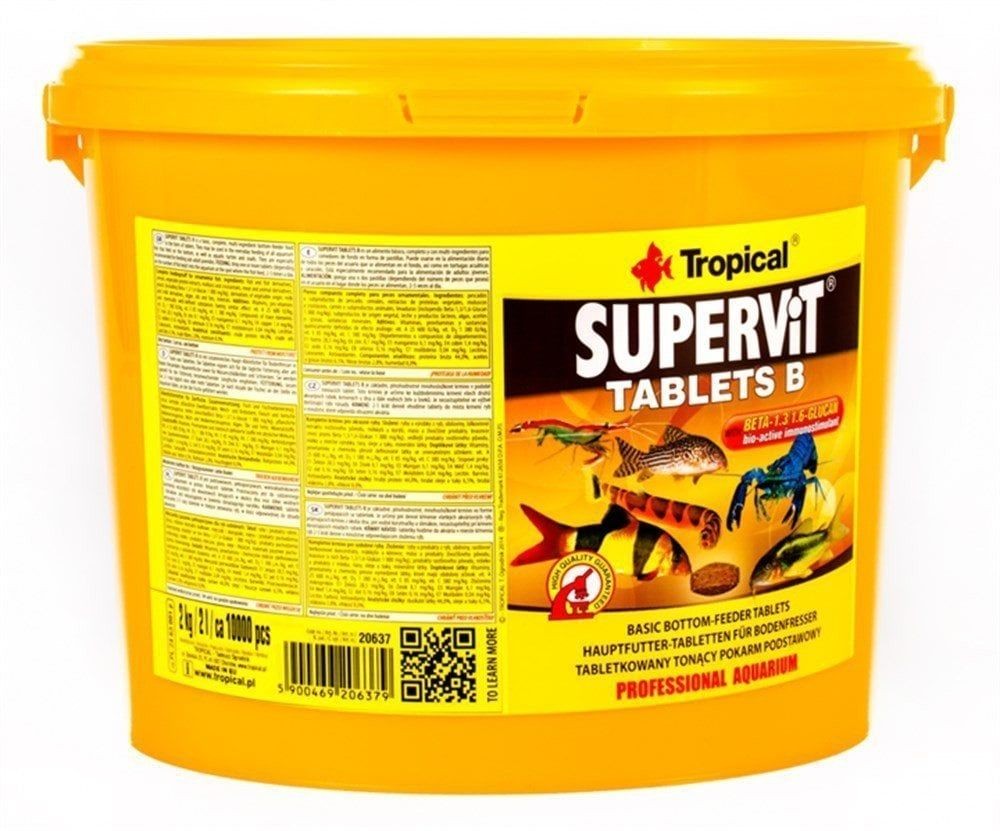 TROPICAL Supervit Tablet B Yem 100 GR