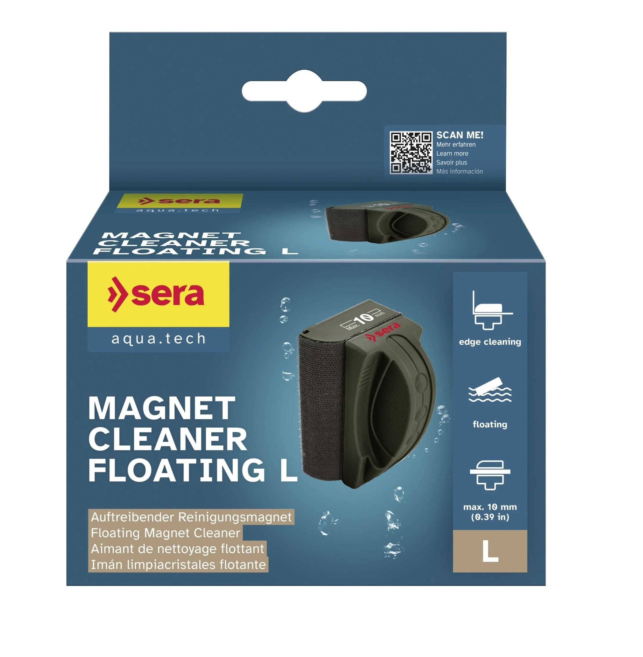 SERA Magnet Cleaner Yüzen Cam Sileceği L
