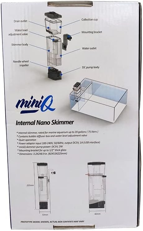 Bubble Magus MiniQ Nano Skimmer
