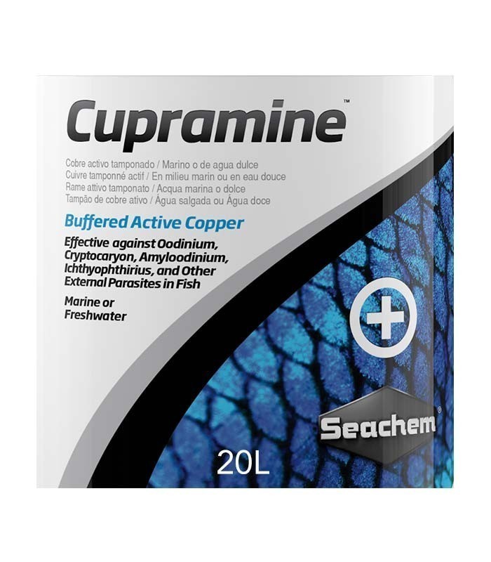 SEACHEM Cupramine 50 ml Dış Parazit Dış Parazit İlacı