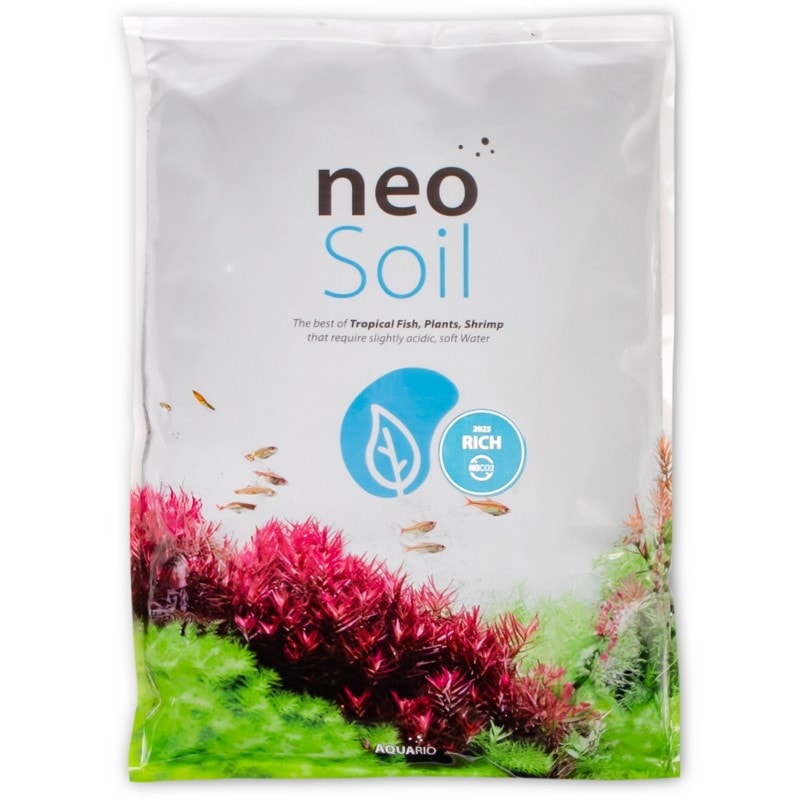 AQUARIO Neo No Co2 Soil 8lt RICH Karbondioksit Enjekte Edilmiş