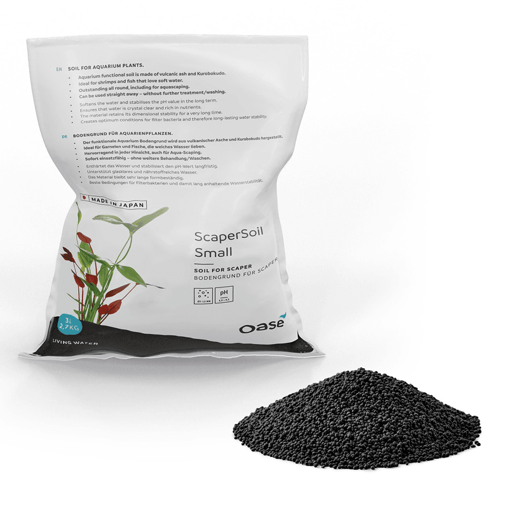 OASE ScaperLine Soil Small 3 l Black Aktif Toprak