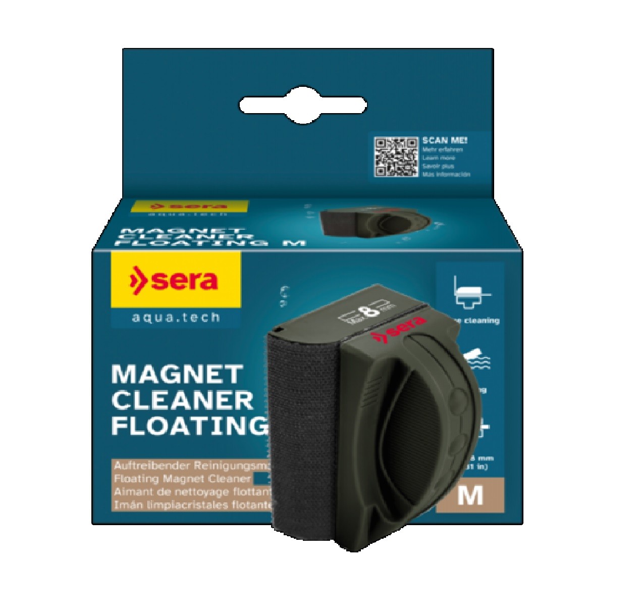 SERA Magnet Cleaner Yüzen Cam Sileceği M