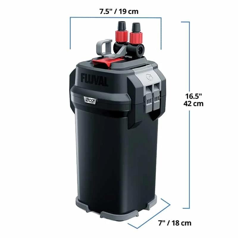 FLUVAL 207 Dış Filtre 780 L/H