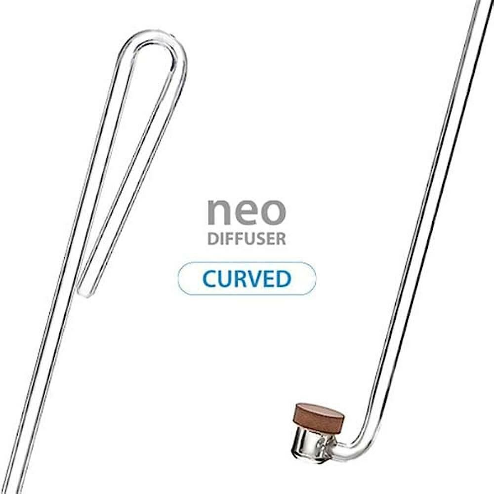AQUARIO Neo CO2 Diffuser Curved Special 17 MM