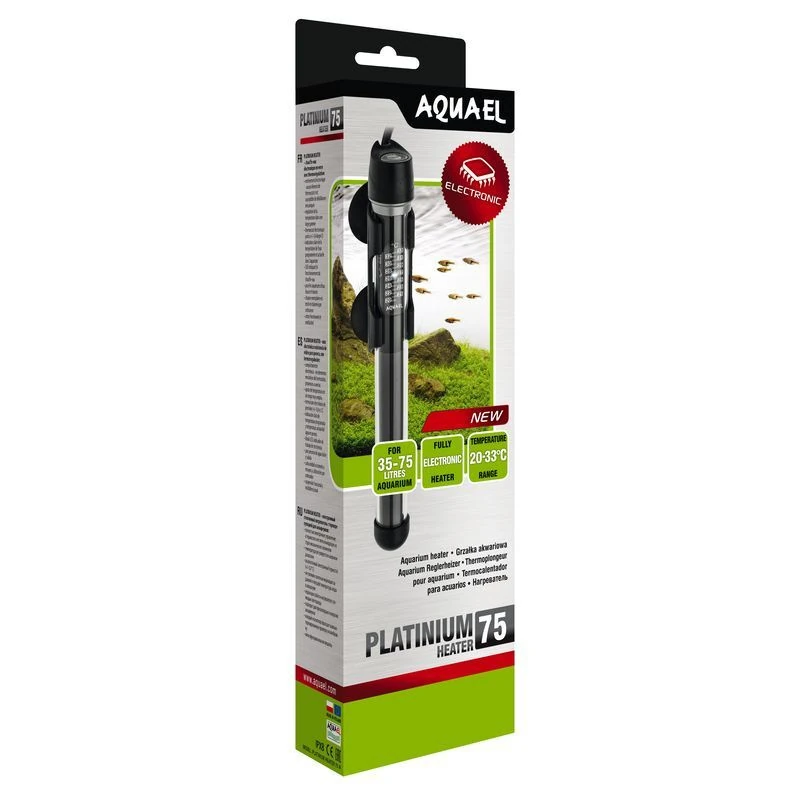 AQUAEL Platinium Heater Akvaryum Isıtıcısı 75 Watt