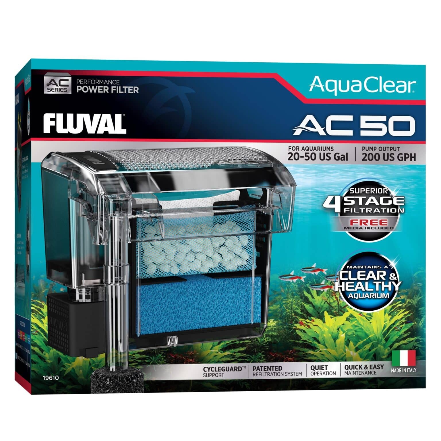 FLUVAL AC50 Power Filter Askı Şelale Filtre (A610)