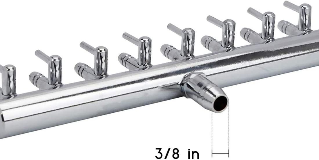 Vanalı Metal Hava Dağıtıcı 12 Kanallı