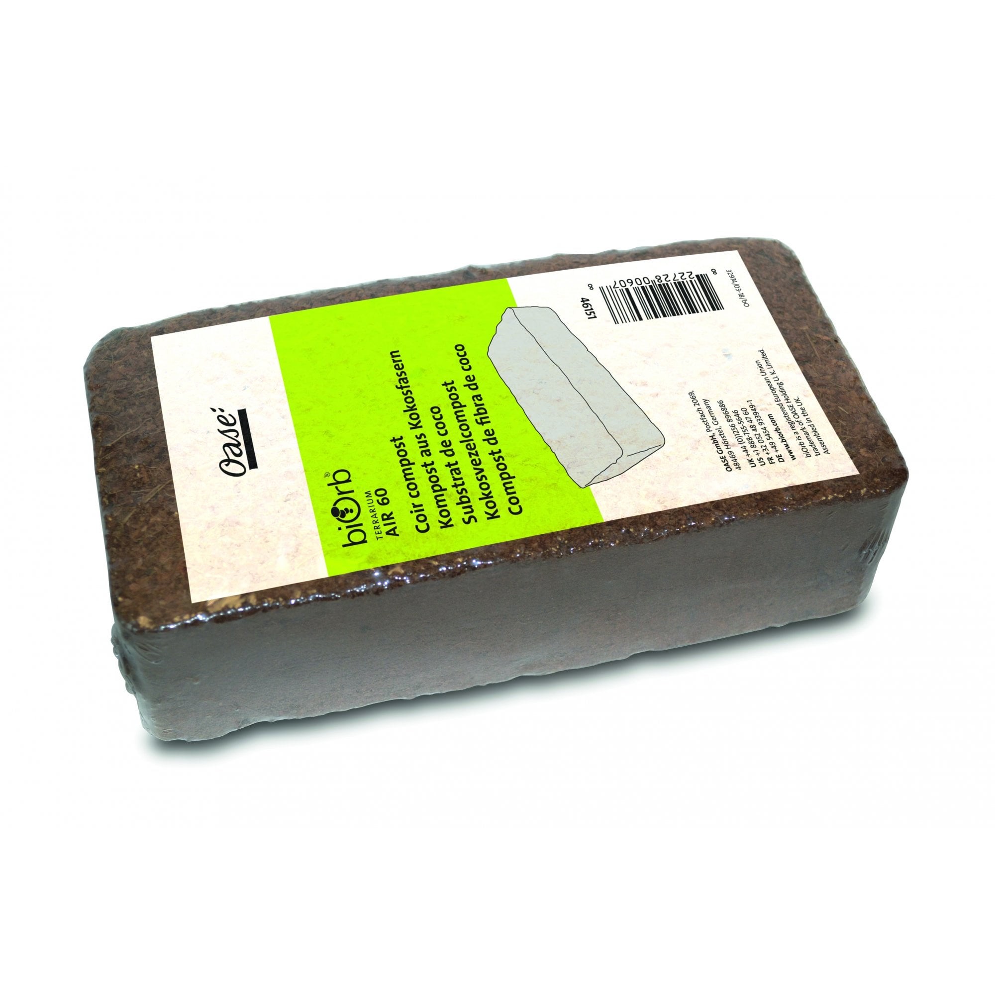 Oase biOrb Reptil Coir Brick Hindistan Cevizi Torfu