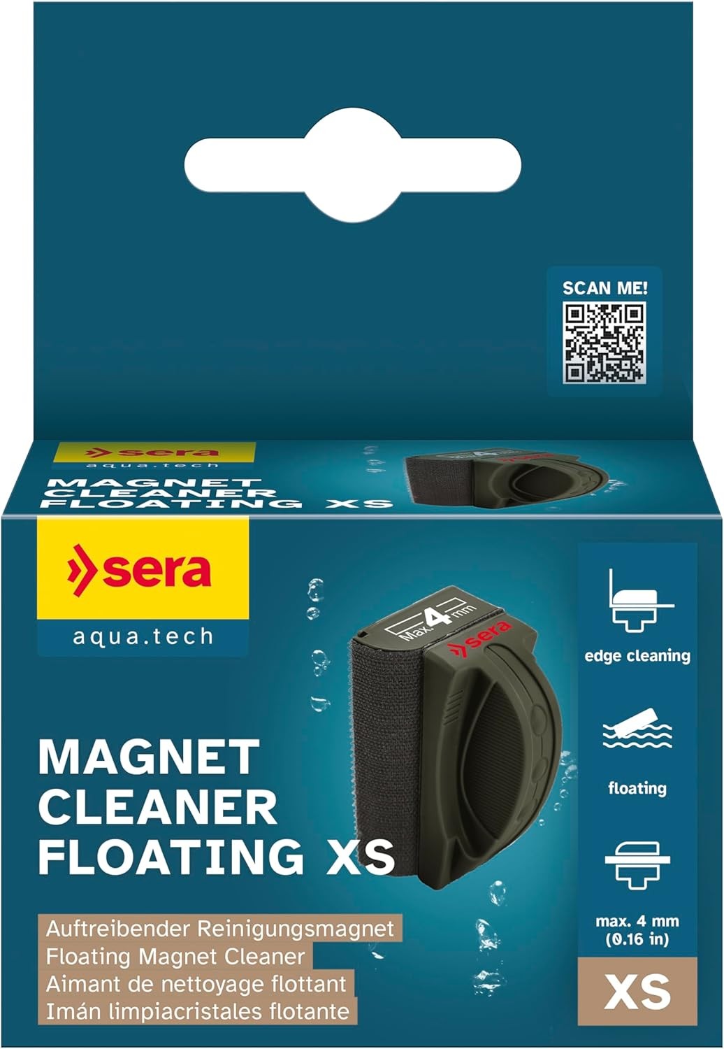 SERA Magnet Cleaner Mıknatıslı Cam Sileceği XS