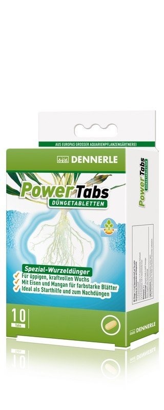 Dennerle Power Tabs Tablet Gübre (30 Ad.)