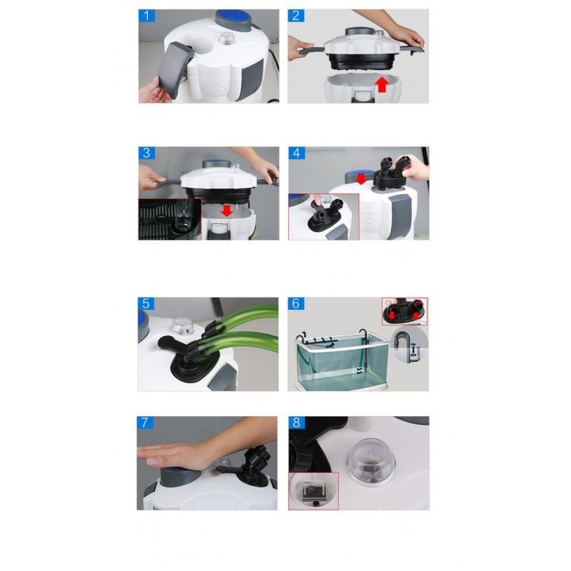 SUNSUN Hw-303A Dış Filtre 1400 L/H