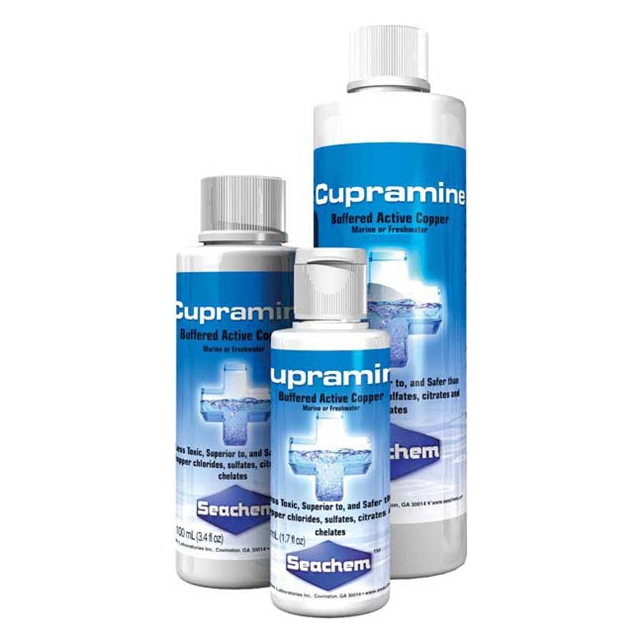 SEACHEM Cupramine 50 ml Dış Parazit Dış Parazit İlacı