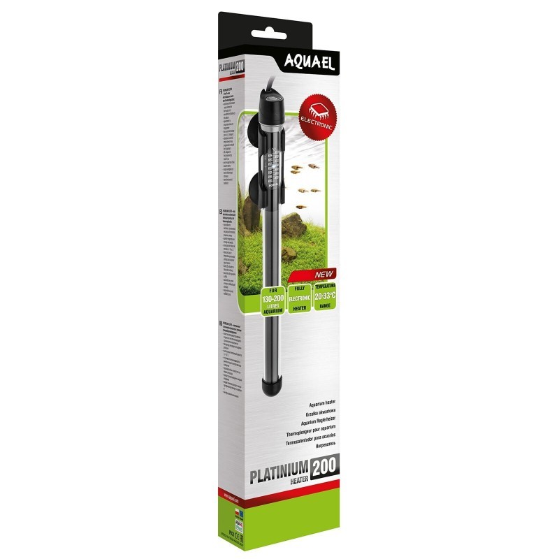 AQUAEL Platinium Heater Akvaryum Isıtıcısı 200 Watt