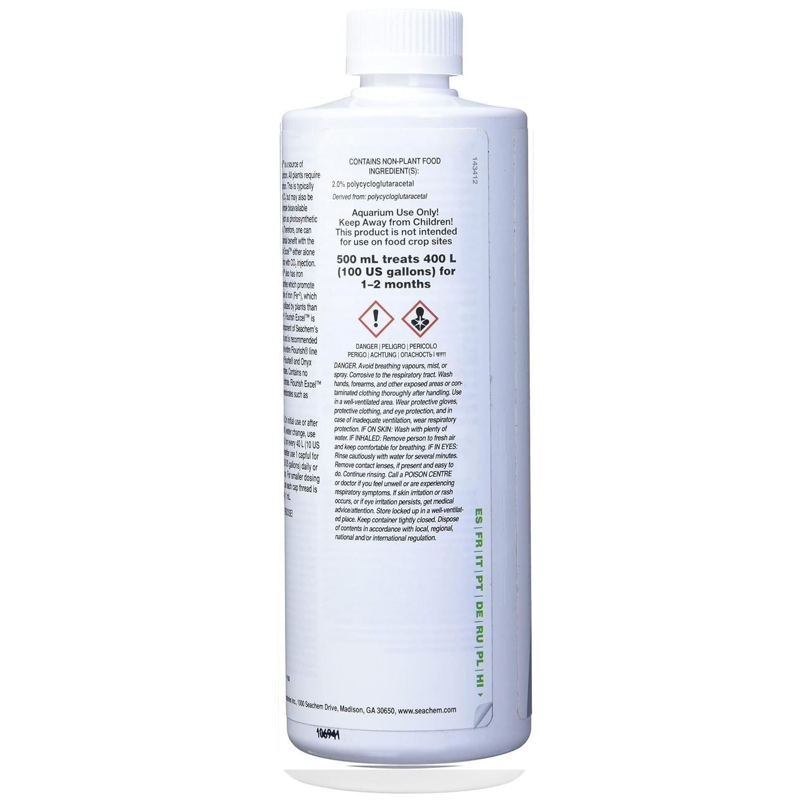 SEACHEM Flourish Excel Karbon Katkısı 500 ML