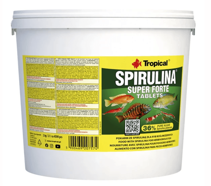 TROPiCAL Spirulina Super Forte Tablet 2 KG / 4500 ADET
