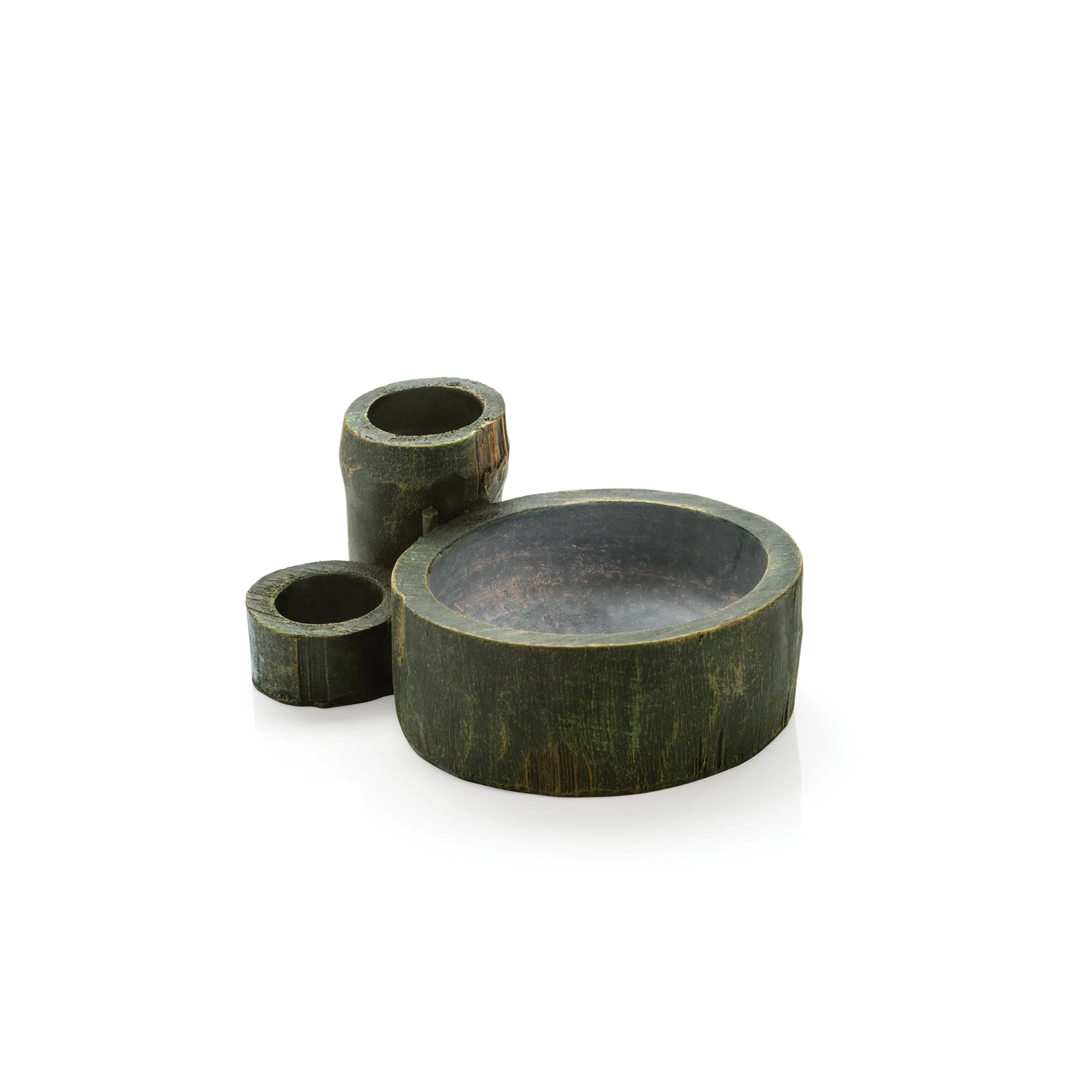 Oase biOrb Green Bamboo Sürüngen Yem Su Kabı Small