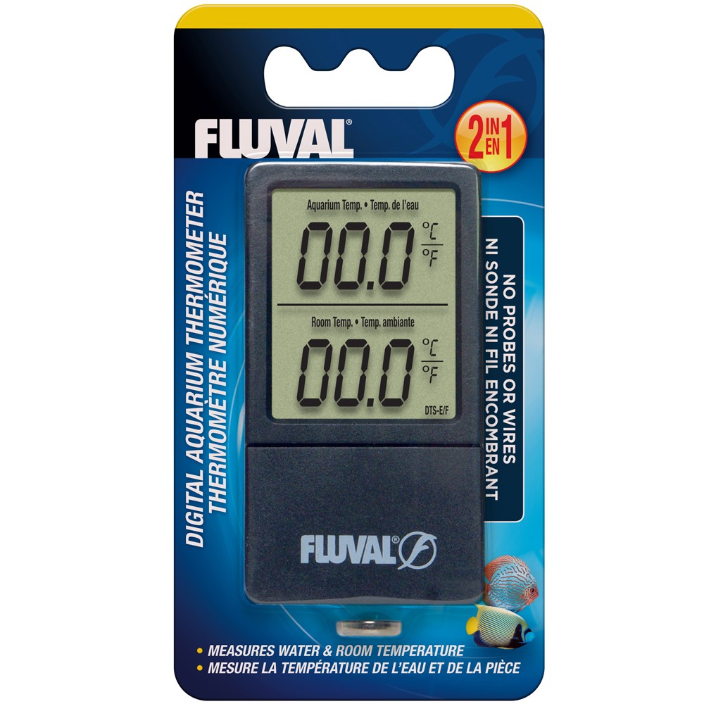 Fluval 2 Ekranlı Oda ve Akvaryum Termometresi