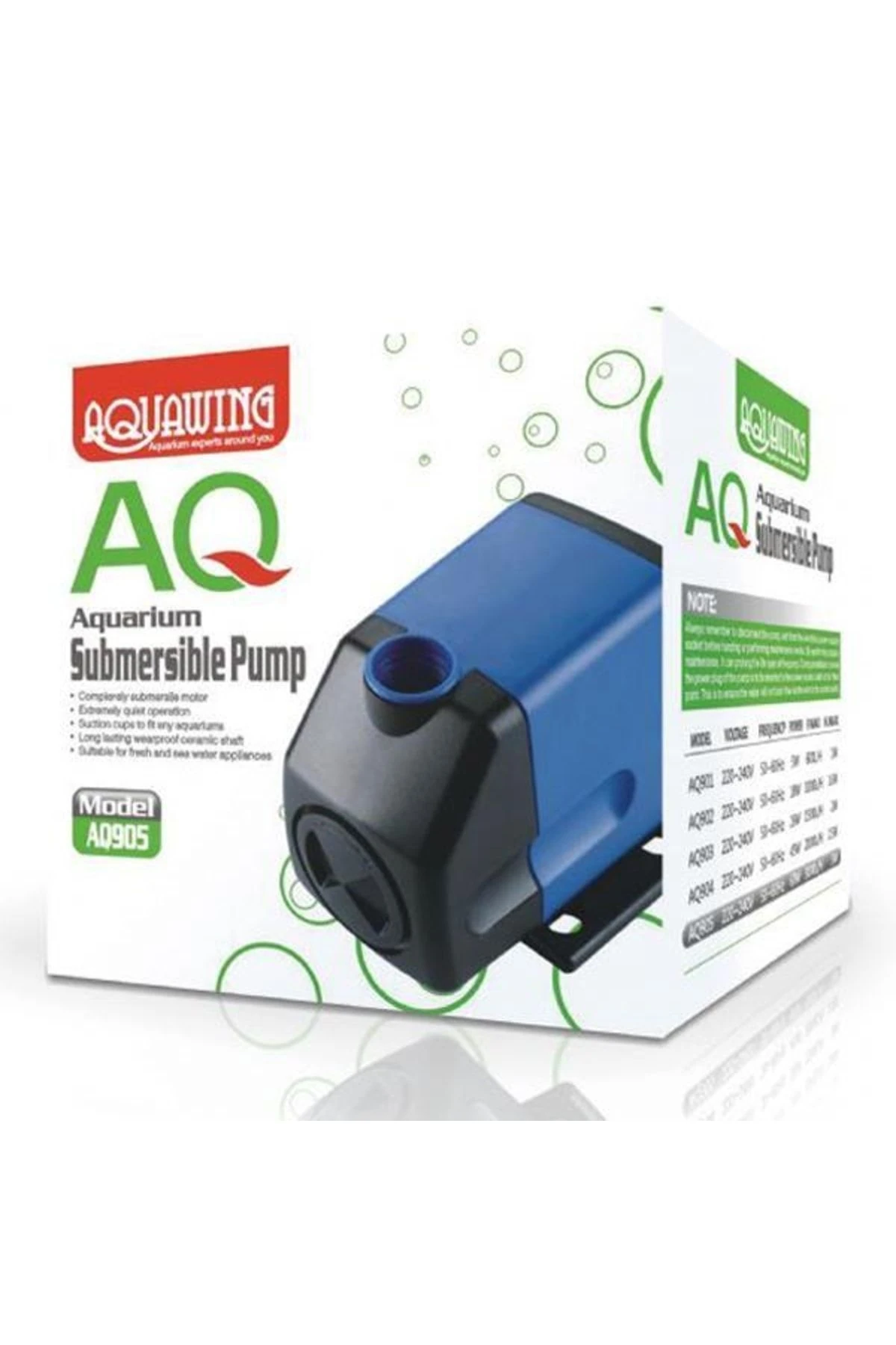 Aquawing Aq905 Sump Akvaryum Kafa Motoru 60w 3000l/h