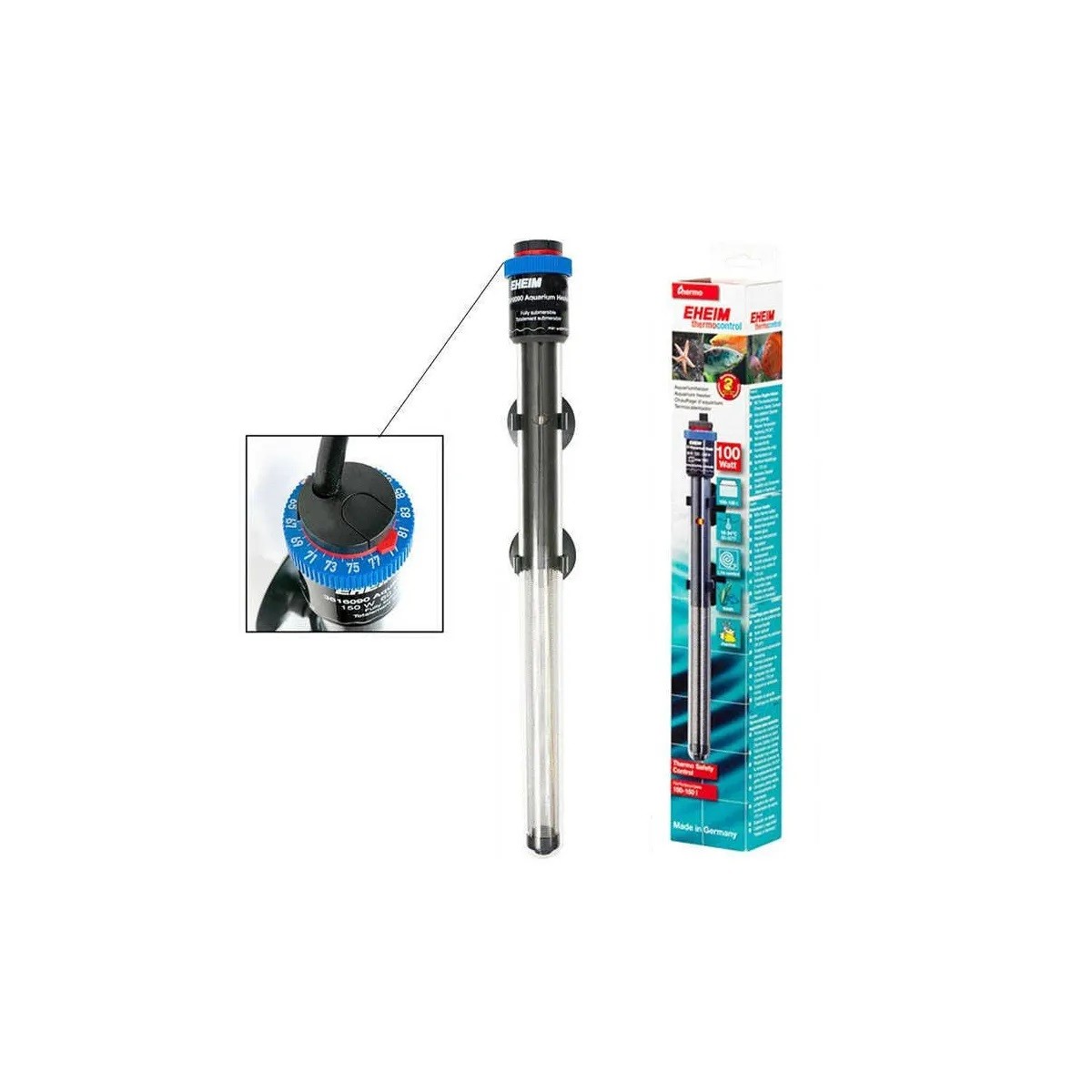 EHEIM Jager Thermo Control Akvaryum Isıtıcısı 100 Watt