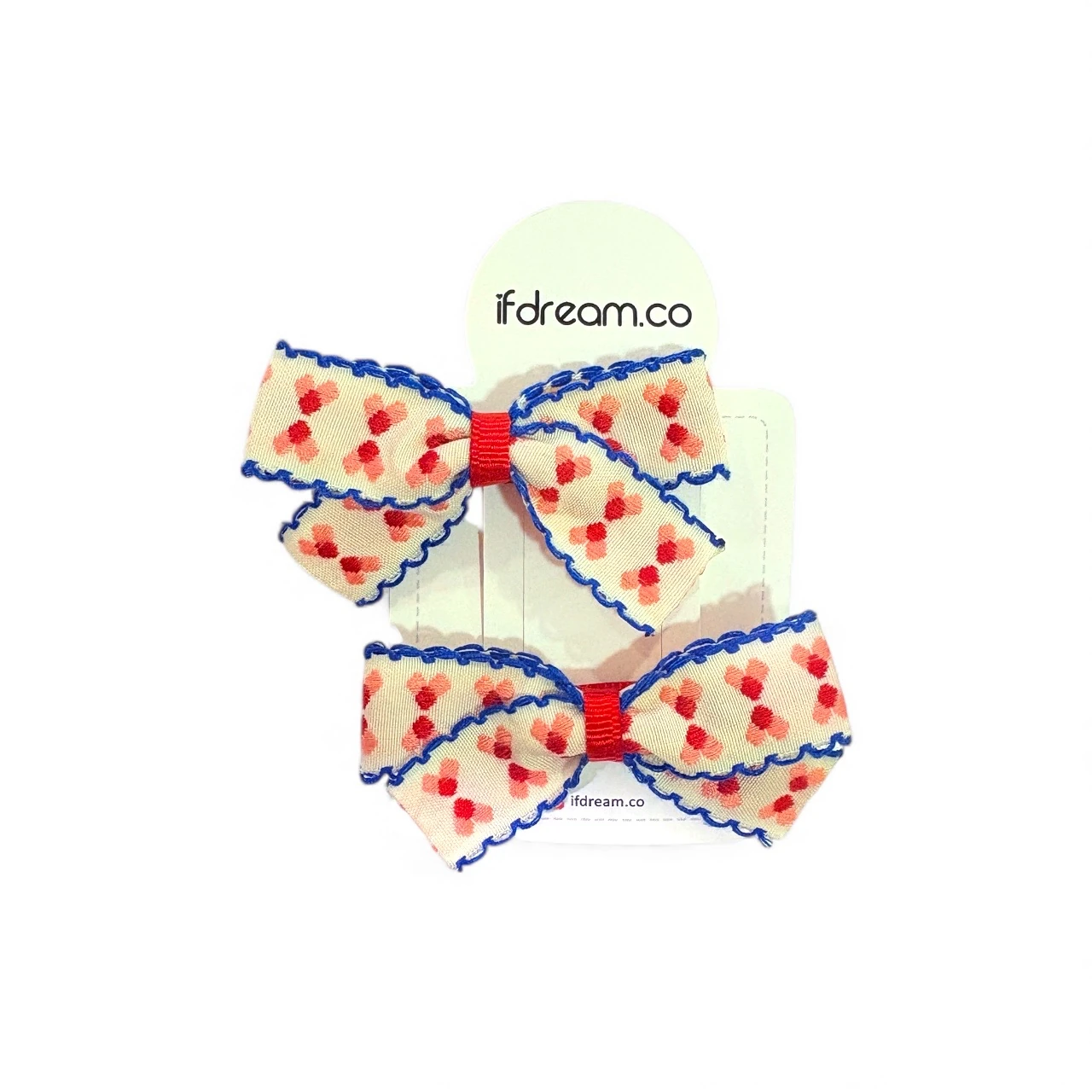 Kalp Temalı 2 li Yan Toka Seti