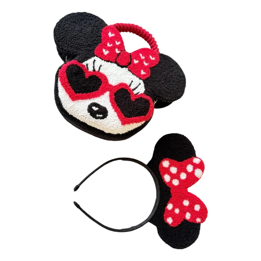 Punch Minnie Taç – Puantiyeli Fiyonk El Yapımı Tasarım