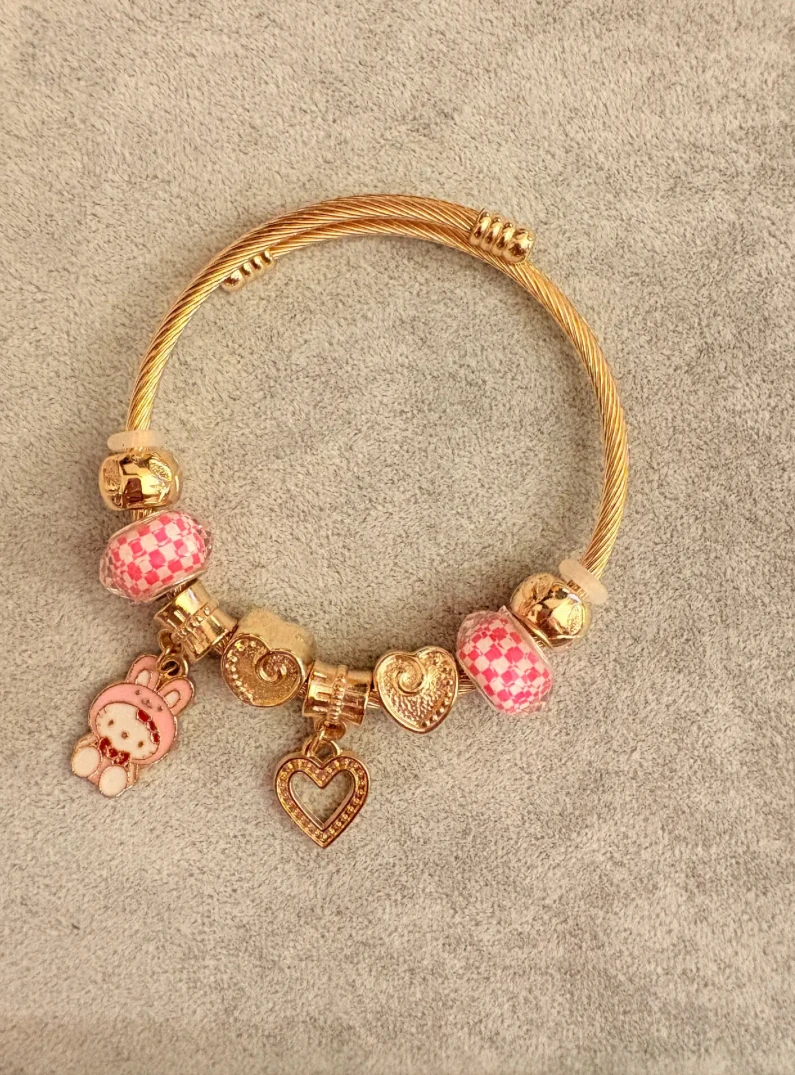 Pandora Kitty Detaylı potikareli Bileklik