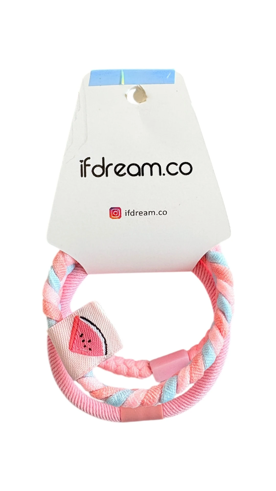 Pembe 3’lü Saç Lastiği Seti – Pastel Renkler