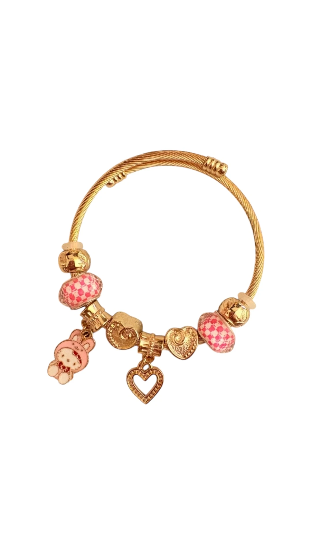 Pandora Kitty Detaylı potikareli Bileklik