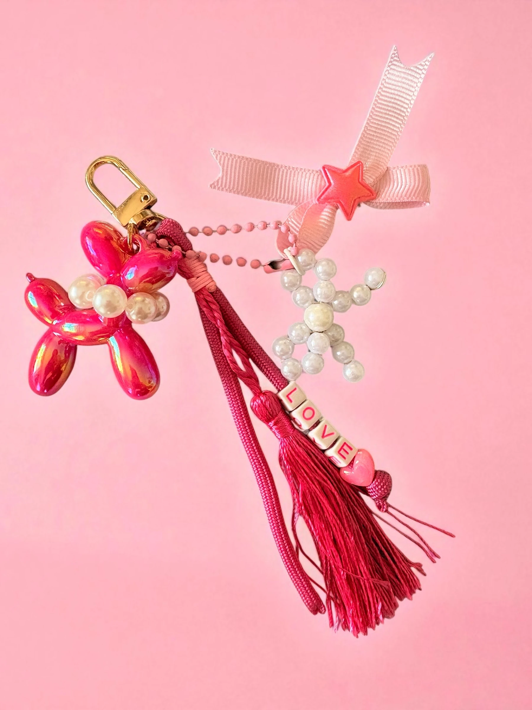 Balon Köpek “Love” Charm