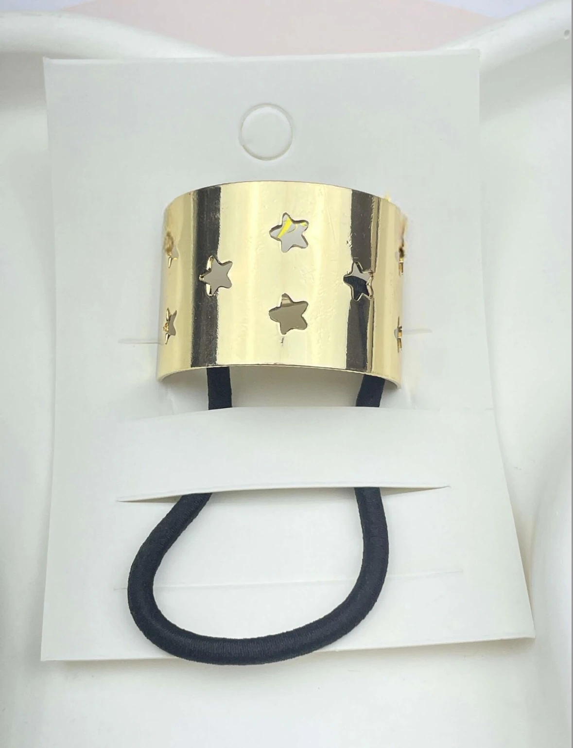 Metal Saç Tokası | Minimal Altın Renk Yıldız Düz Toka