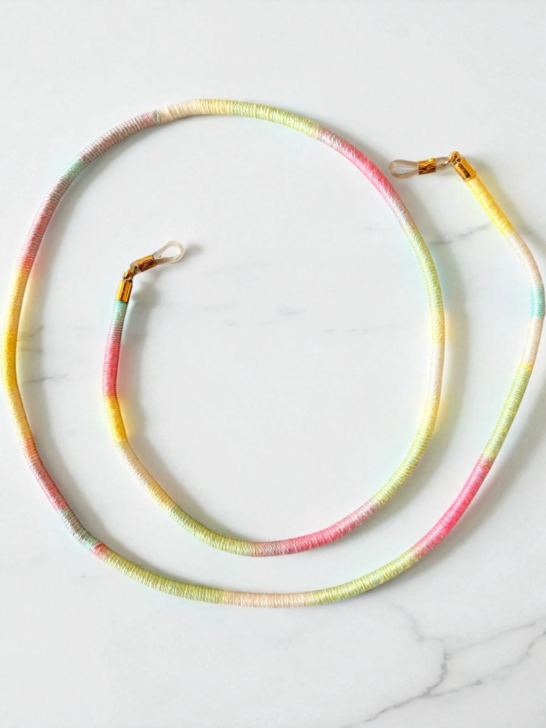 Pastel Gökkuşağı Gözlük İpi