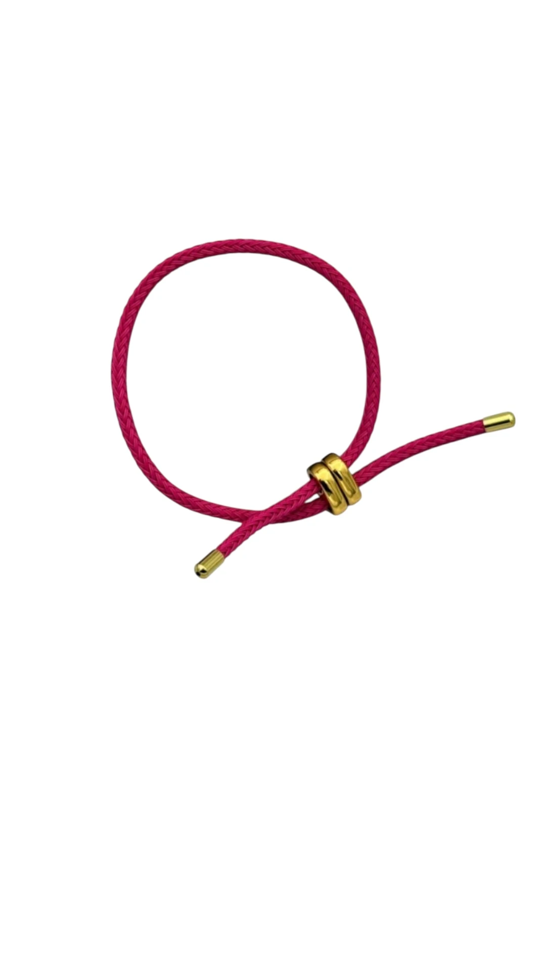 Asansörlü İp Bileklik-Pembe