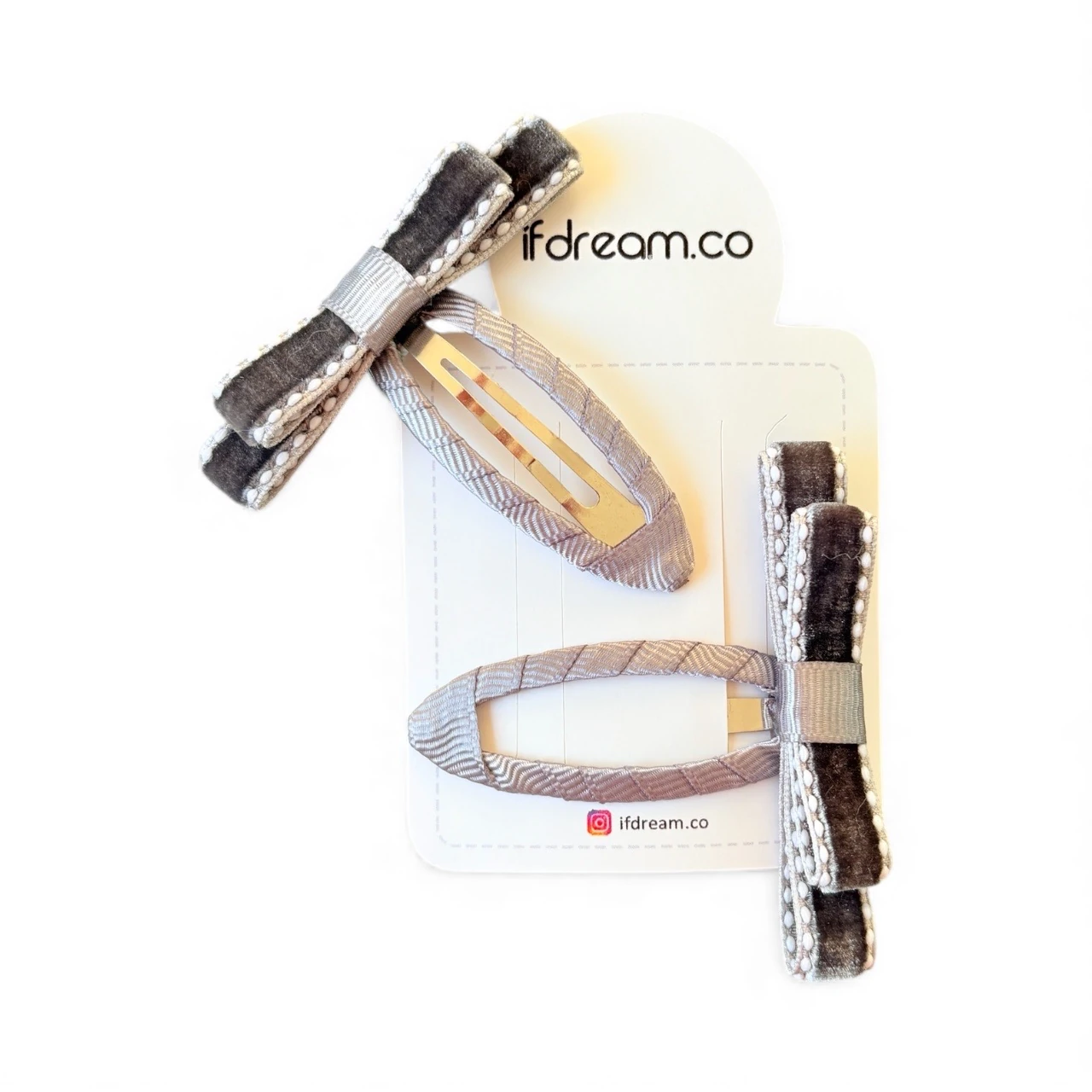 Siyah Kadife Toka Seti