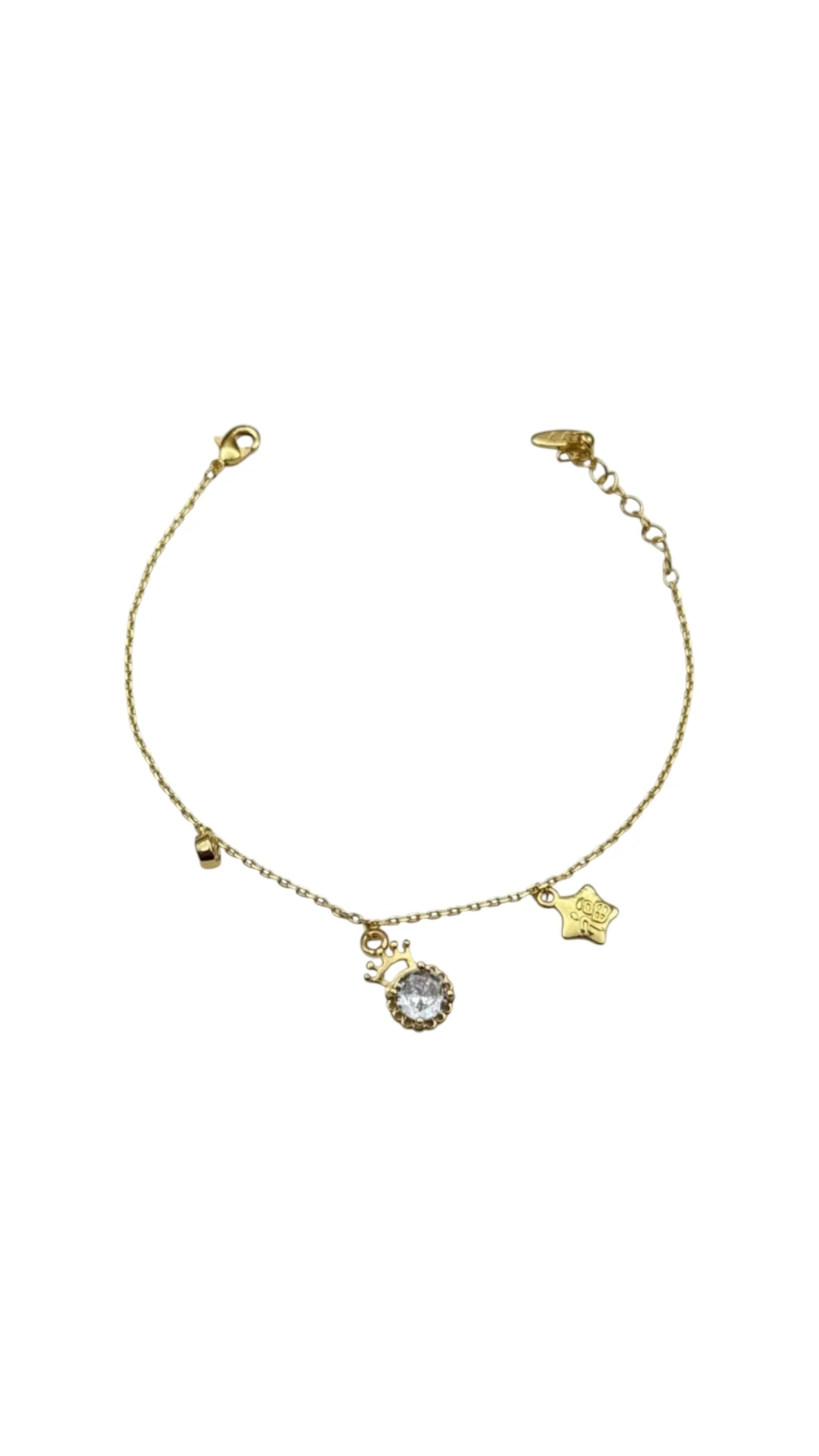 Yıldız Charm Sallantılı Zarif Bileklik / 14 k kaplama