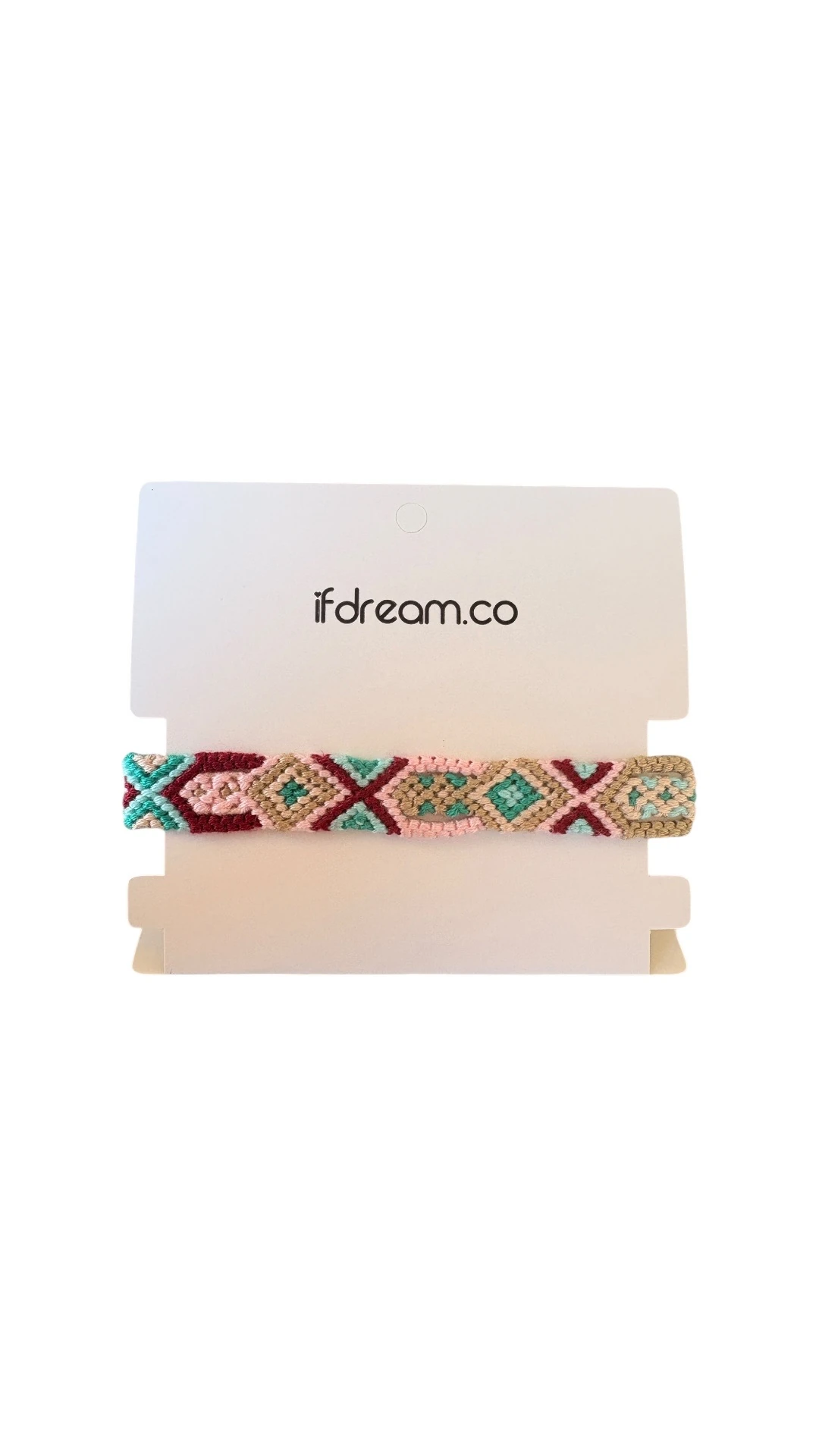 Renkli El Yapımı Boho Dostluk Bilekliği