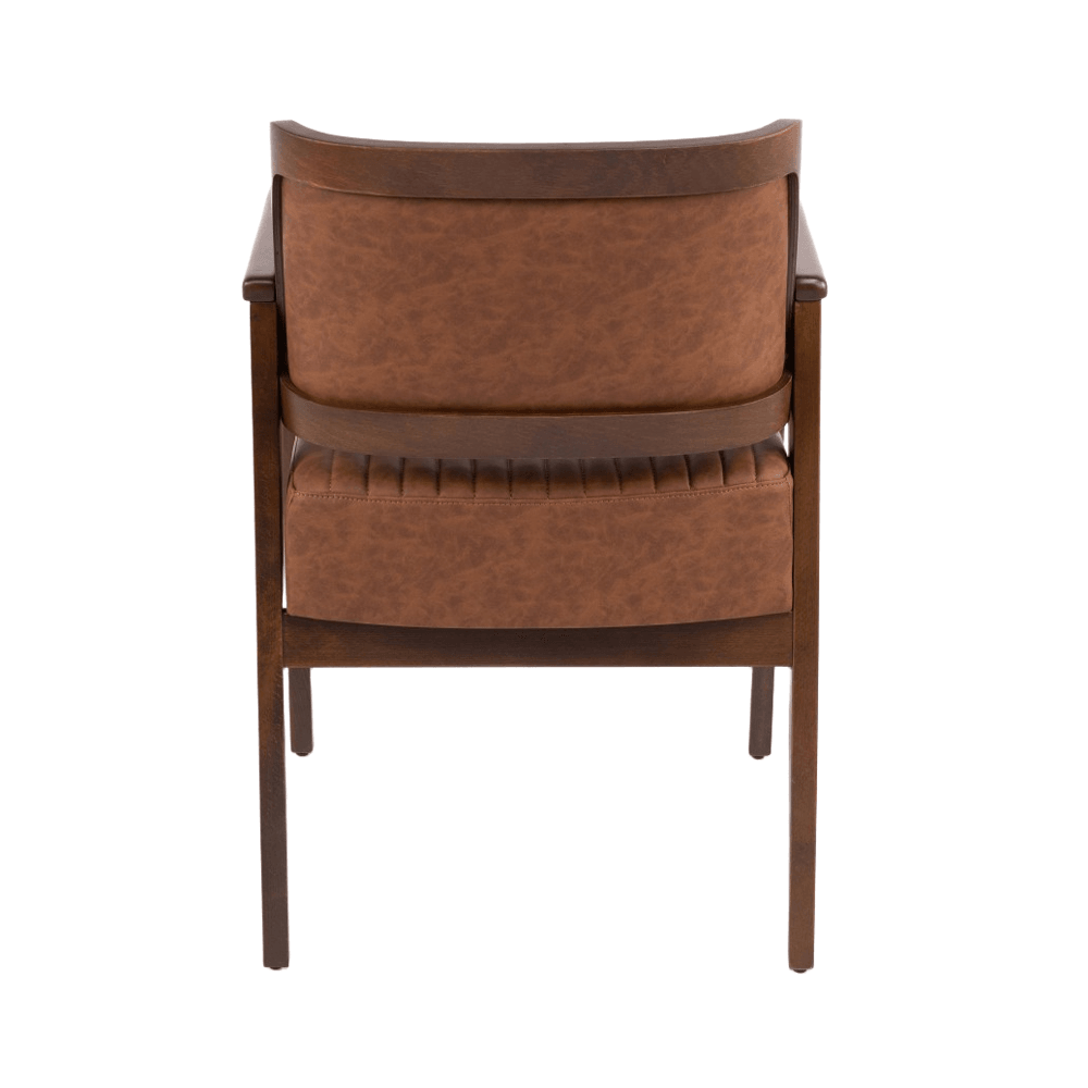 BROWN KOLLU SANDALYE
