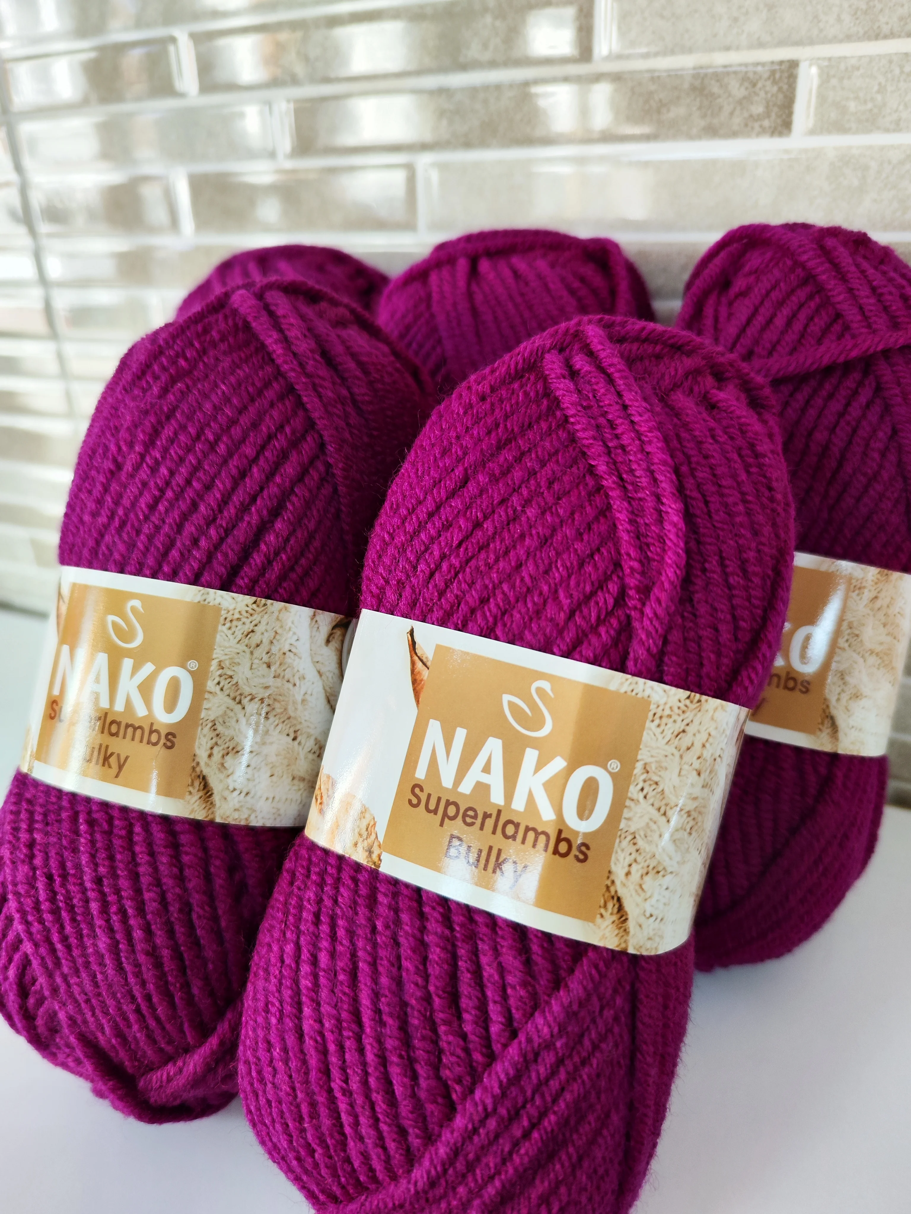 Nako Süperlamb Bulky 5 Li Paket -10659