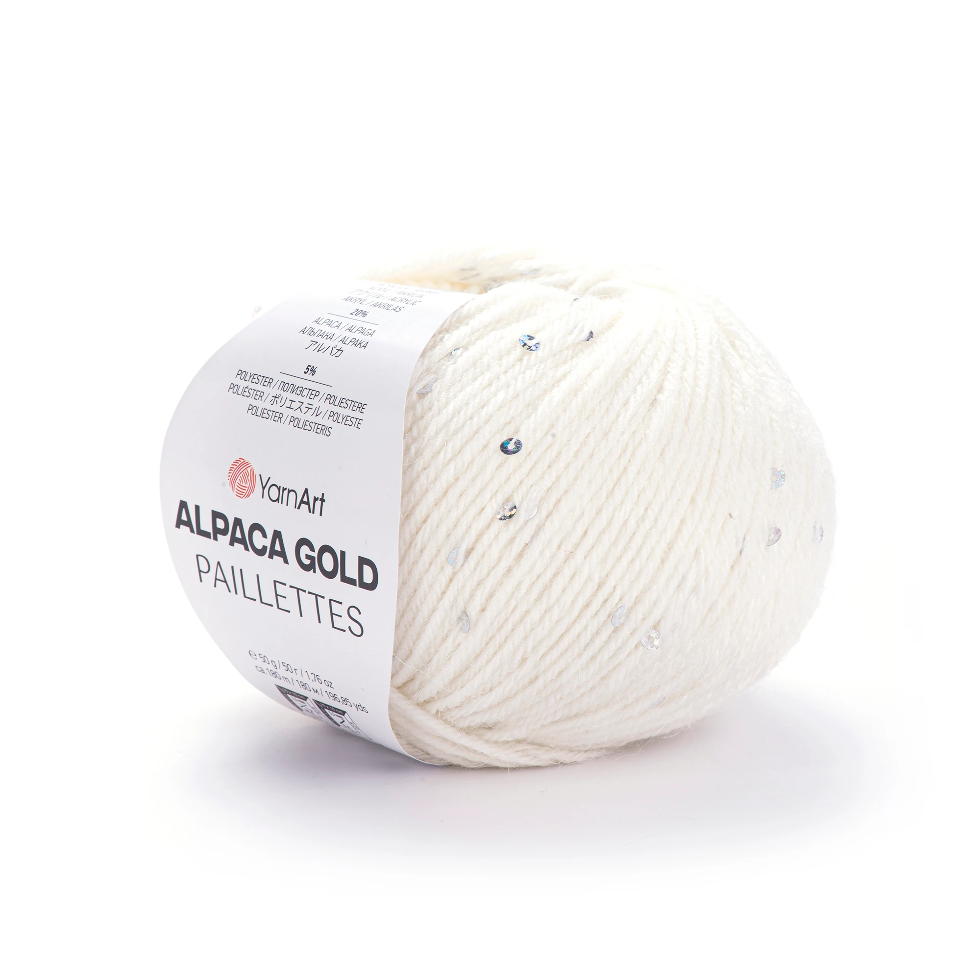 YarnArt Alpaca Gold Paillettes - 9301