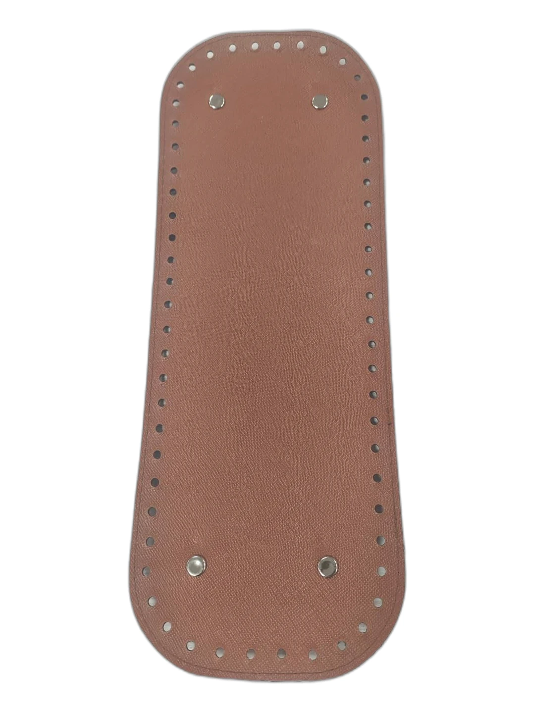 Deri Çanta Tabanı 12.5x33 Rivetli Dikdörtgen (Taba)