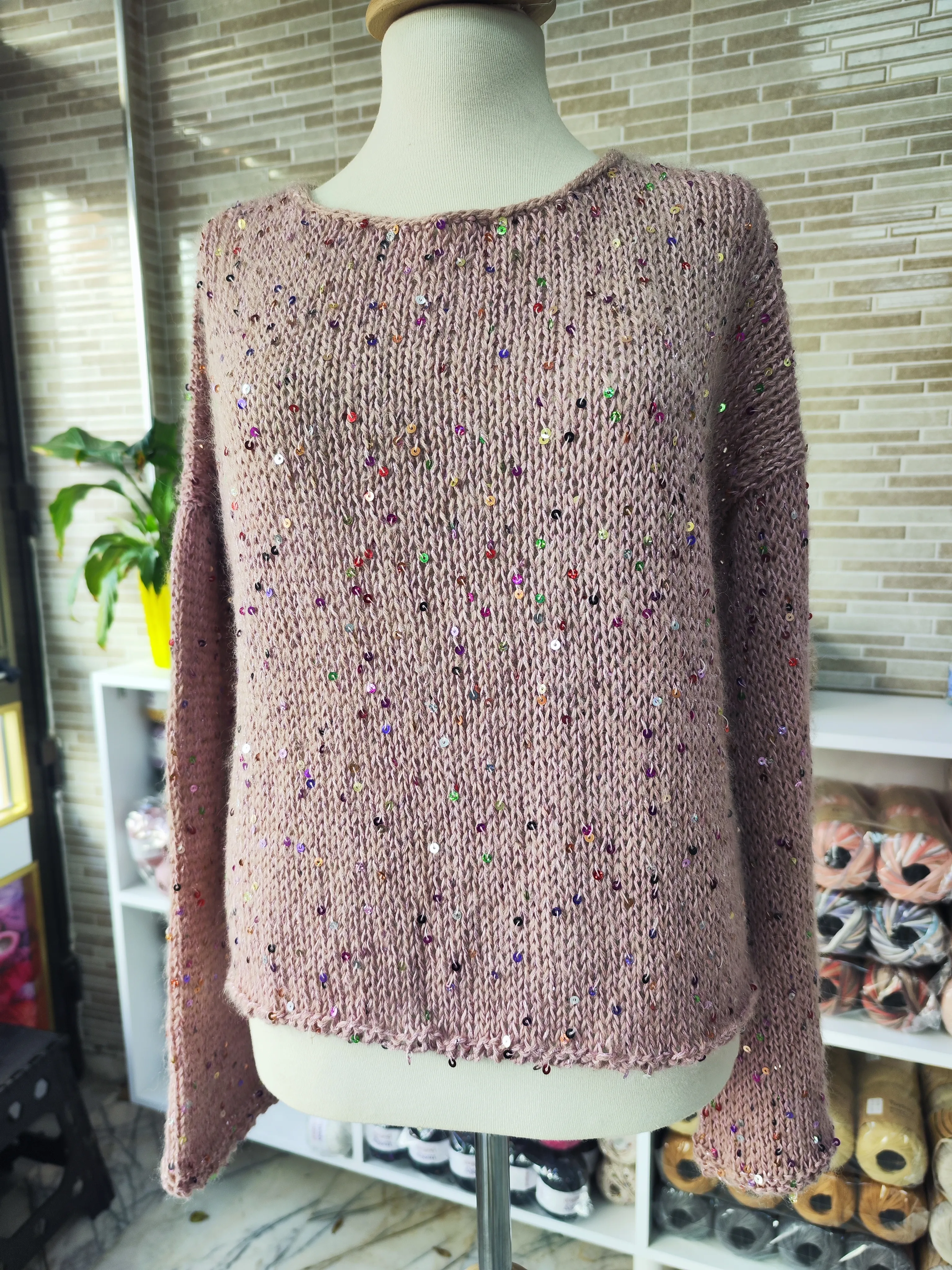 Uğur Böceği Işıltı Kazak 