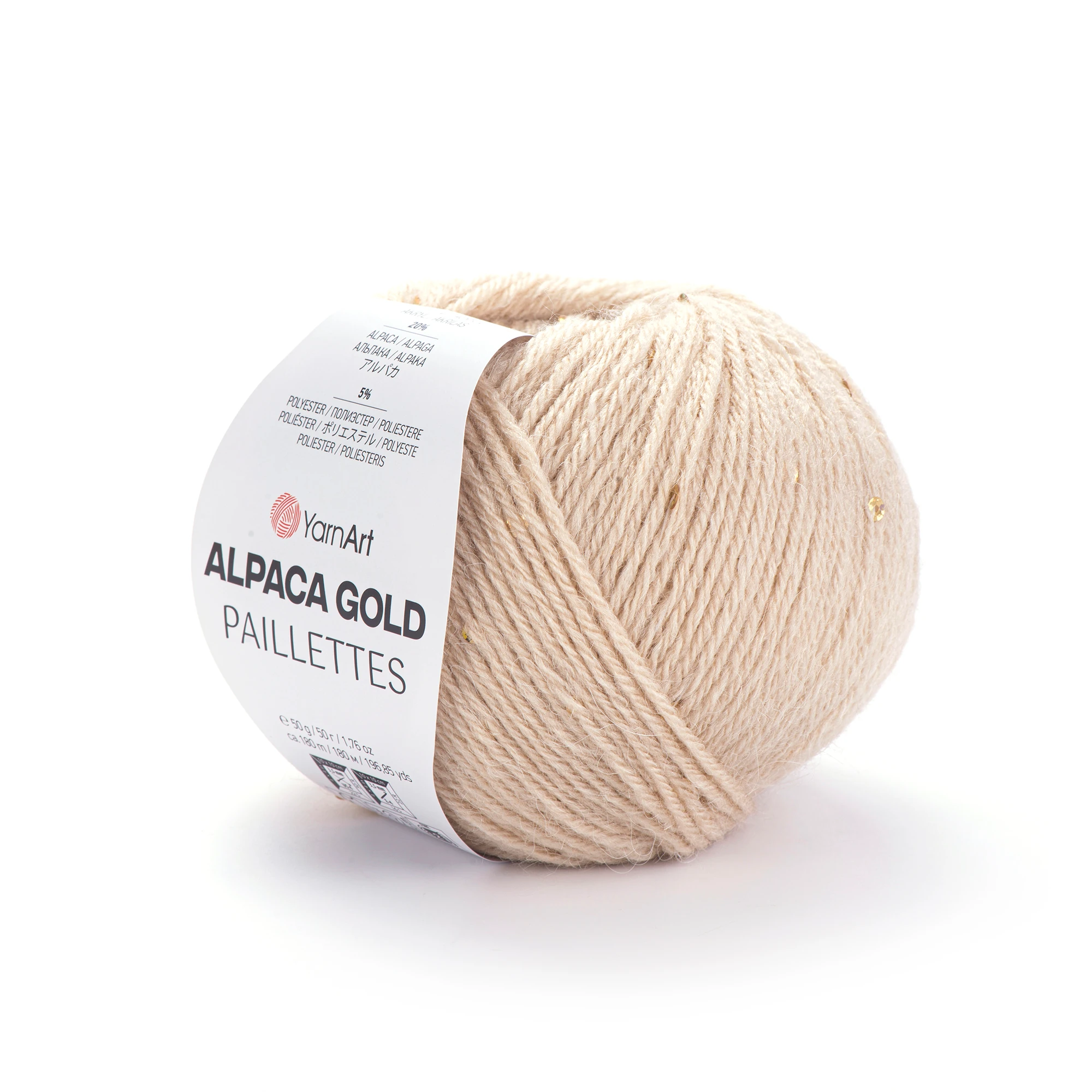 YarnArt Alpaca Gold Paillettes - 9302
