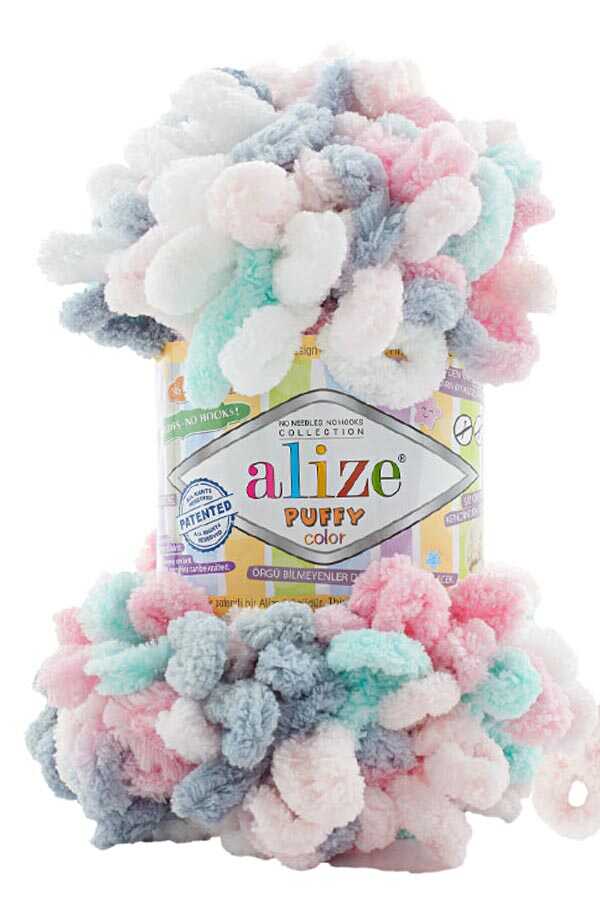 Alize Puffy Color 5 Li Paket- 6529