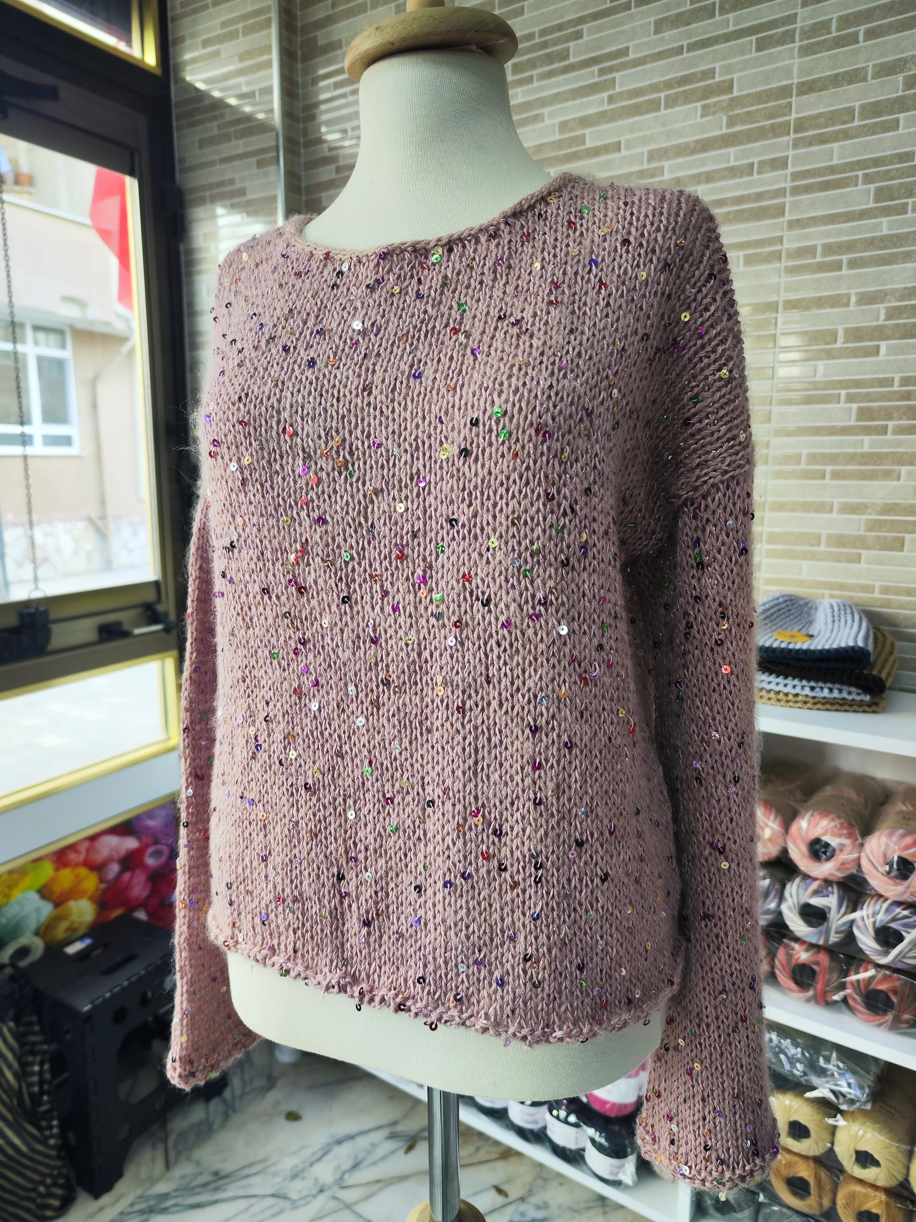 Uğur Böceği Işıltı Kazak 