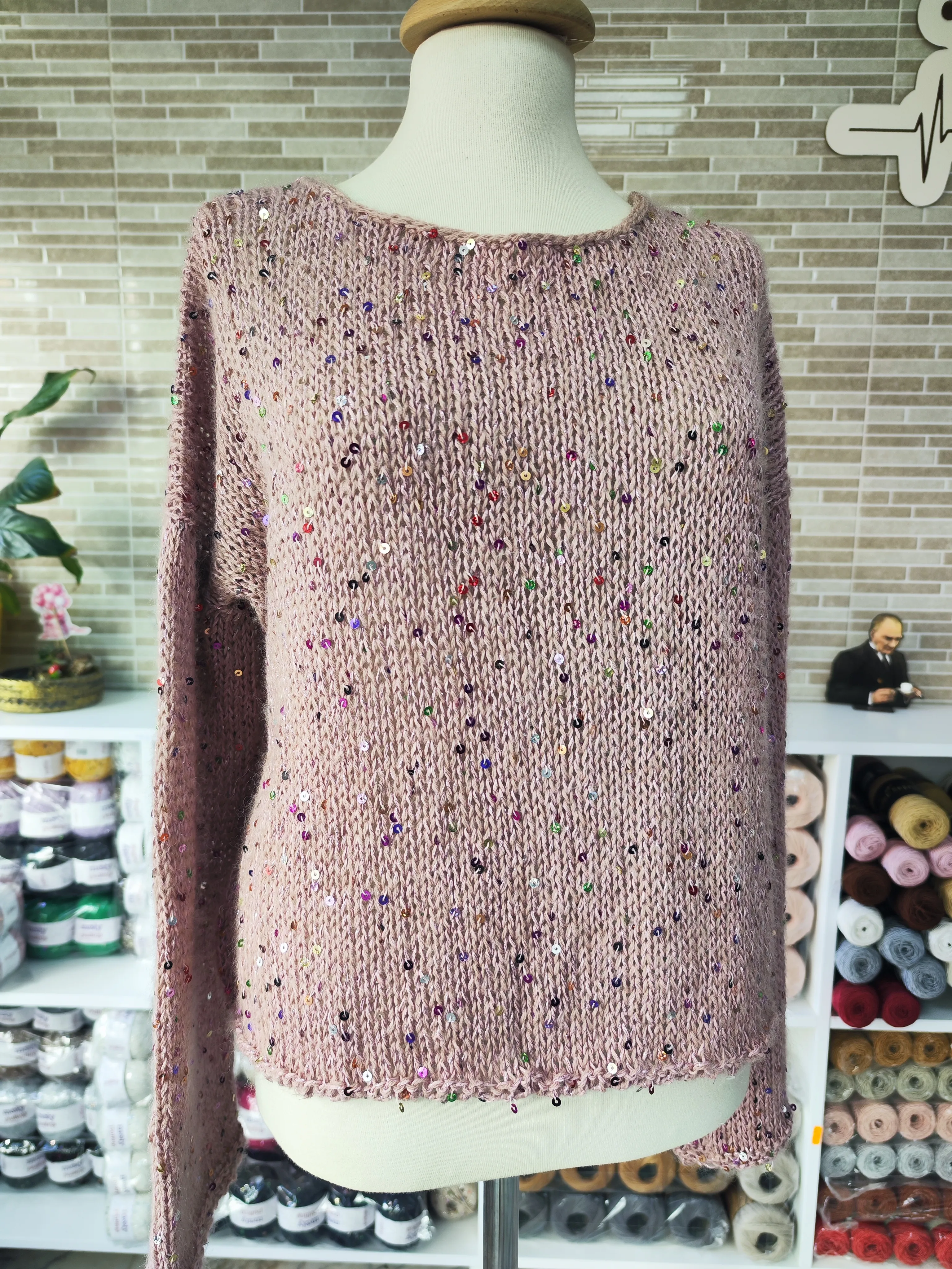 Uğur Böceği Işıltı Kazak 