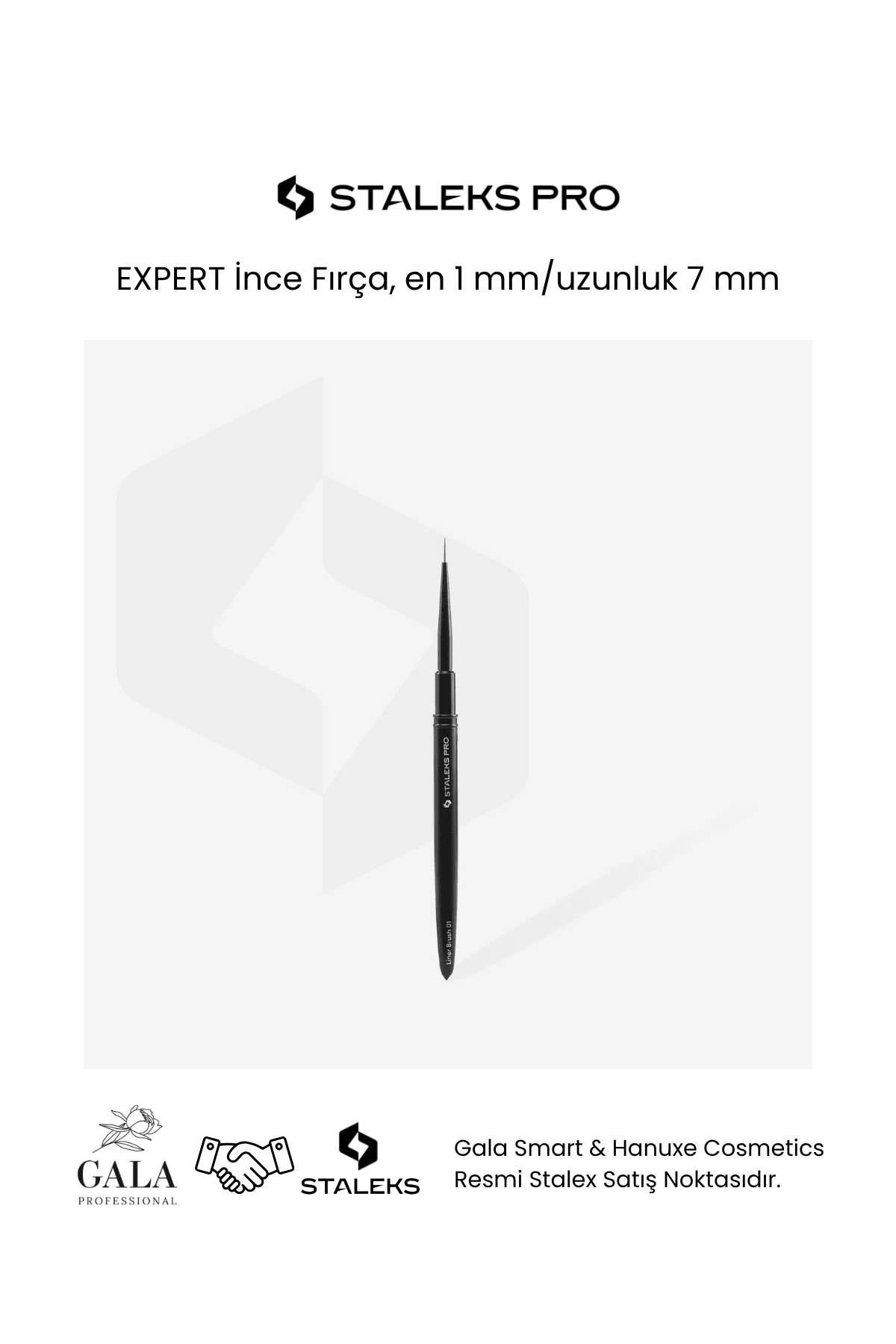 EXPERT İnce Fırça, en 1 mm/uzunluk 7 mm